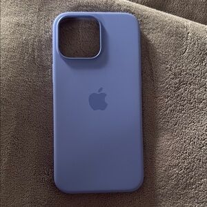 Apple Periwinkle Silicone iPhone 16 pro max case
